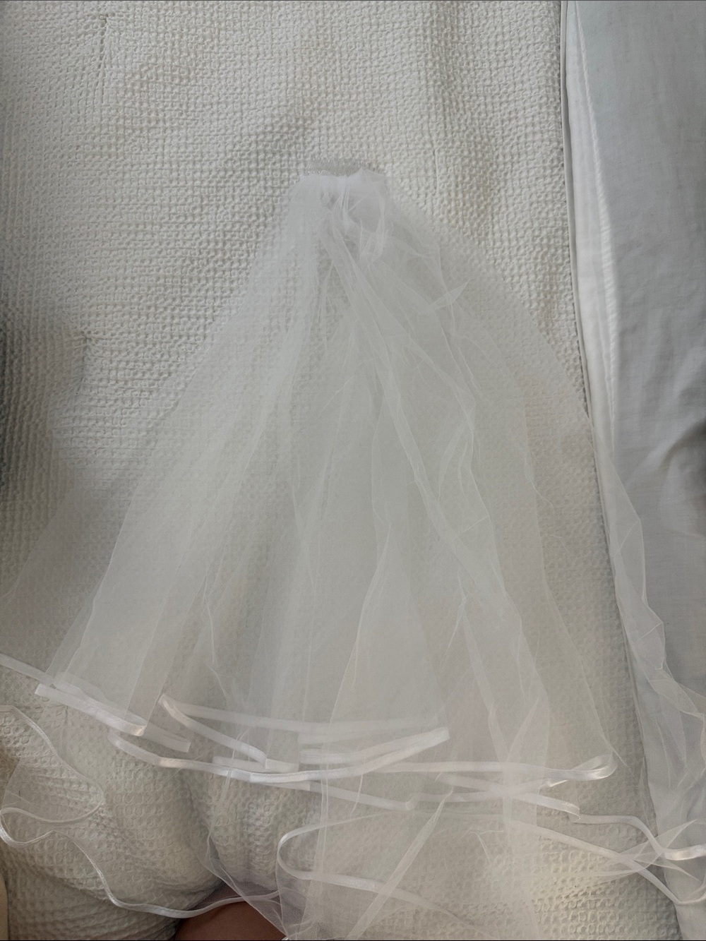 White Bridal Veil Bachelorette